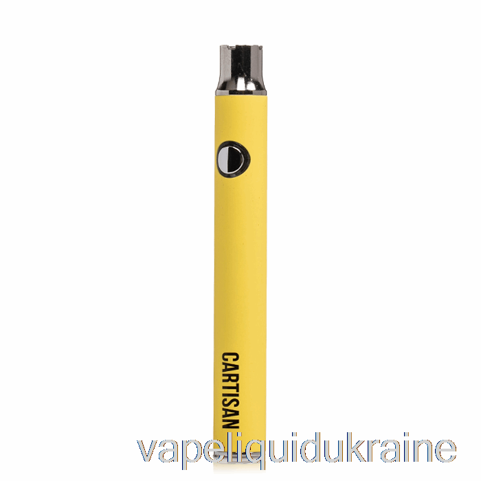 Vape Liquid Ukraine Cartisan Button VV 350 510 Battery Yellow